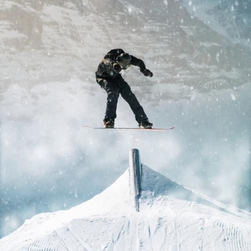 Snowboarder Cinemagraph